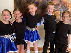 Beginner Irish Dancers