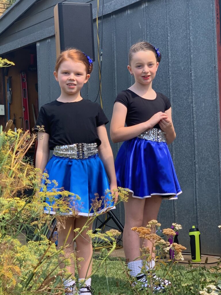 Little dancers ready to perform