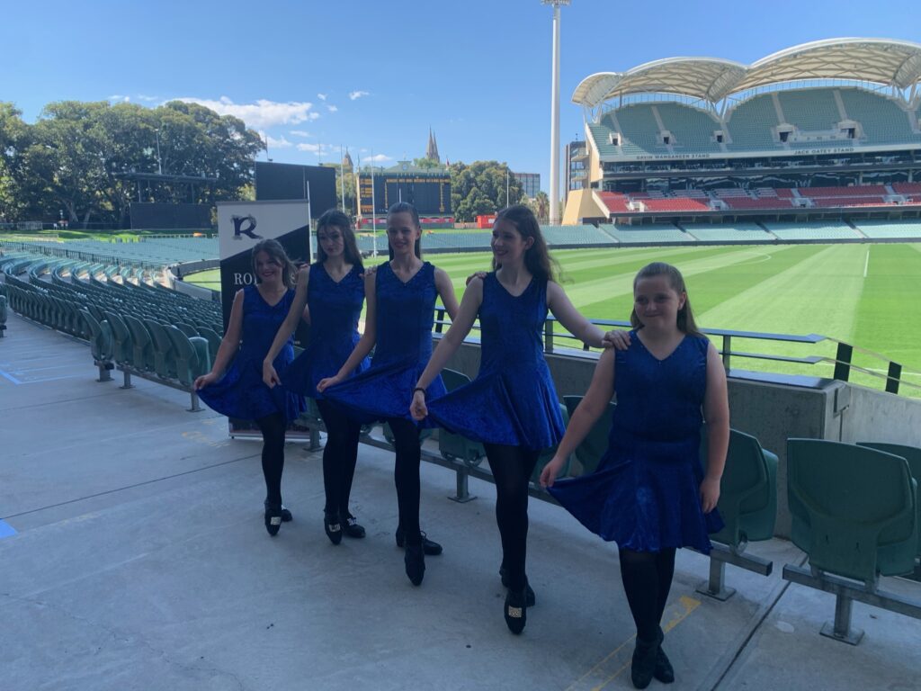 Dancing at Adelaide Oval