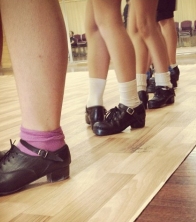 Irish dance class