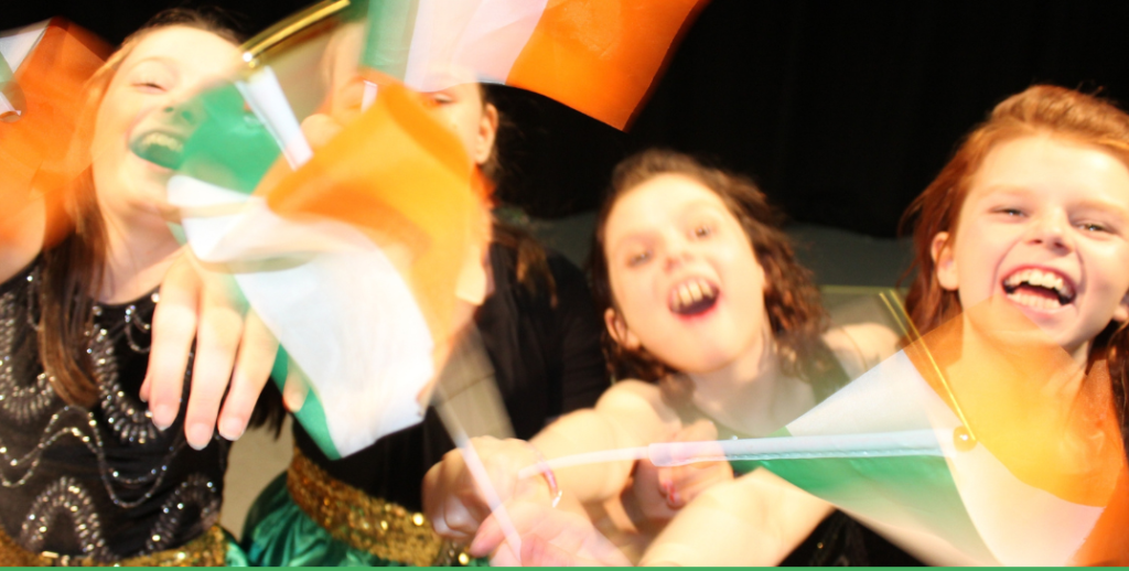 Irish dancing on St Patrick's Day